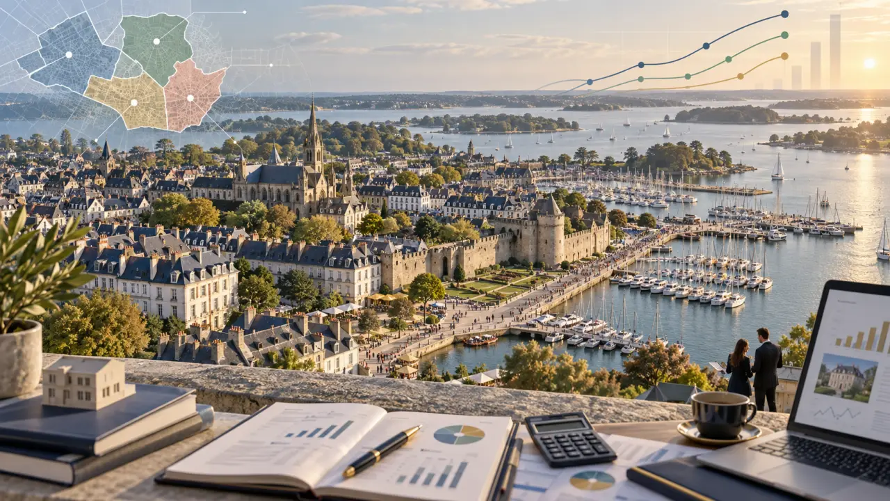 Investissement locatif à Vannes : 4 secteurs, 3 stratégies et les calculs à vérifier