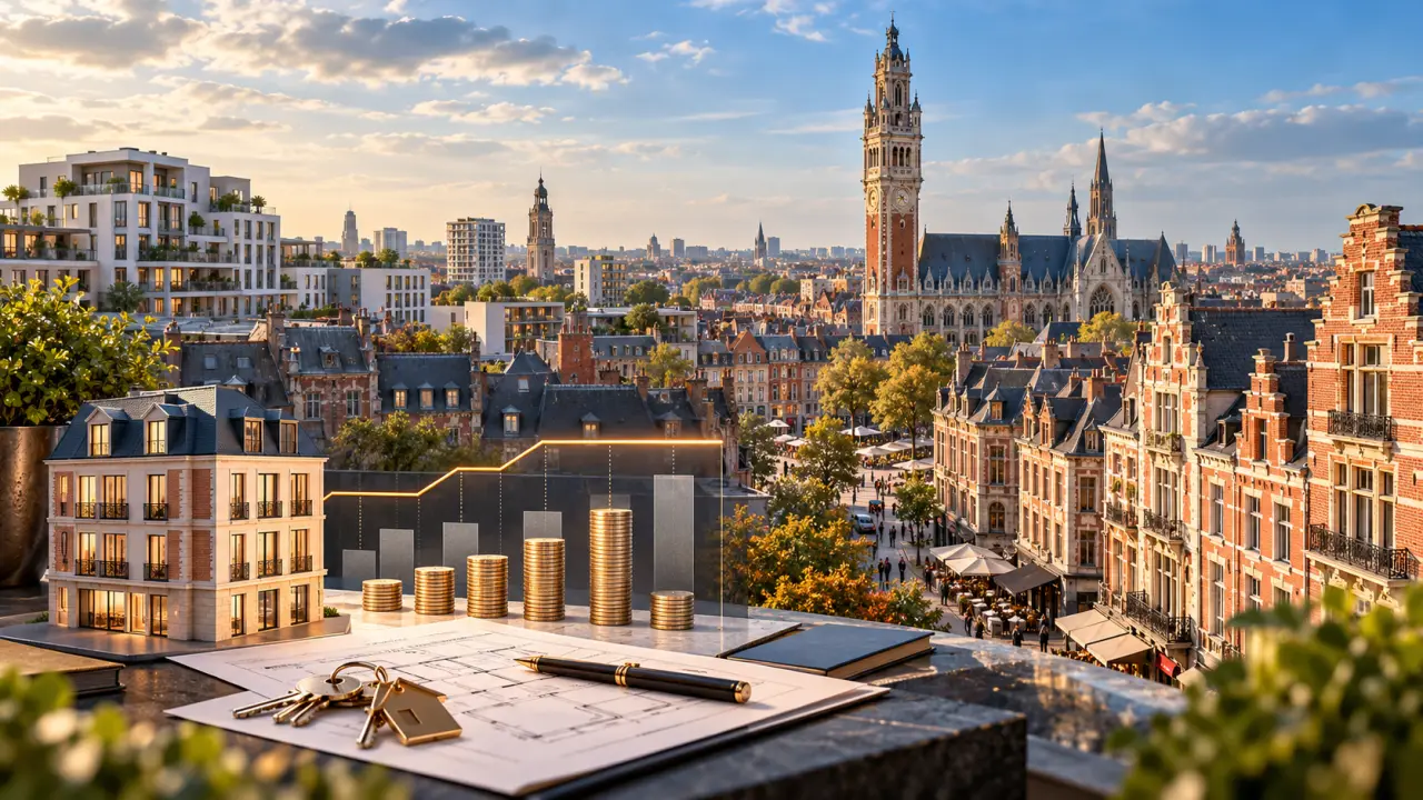 Investissement locatif à Lille : le loyer plafonné compte plus que le rendement annoncé
