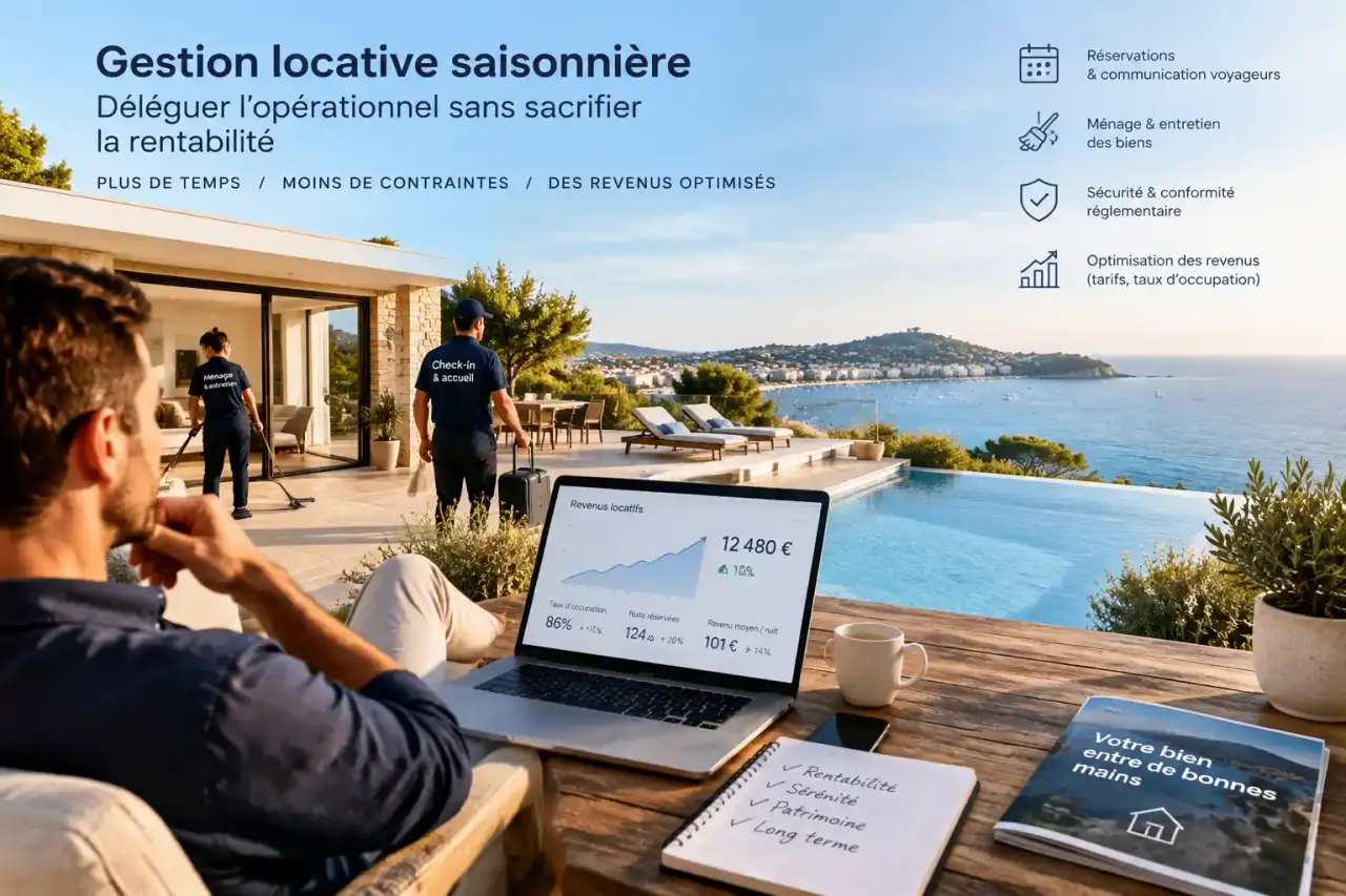 Gestion locative saisonnière : déléguer l’opérationnel sans sacrifier la rentabilité